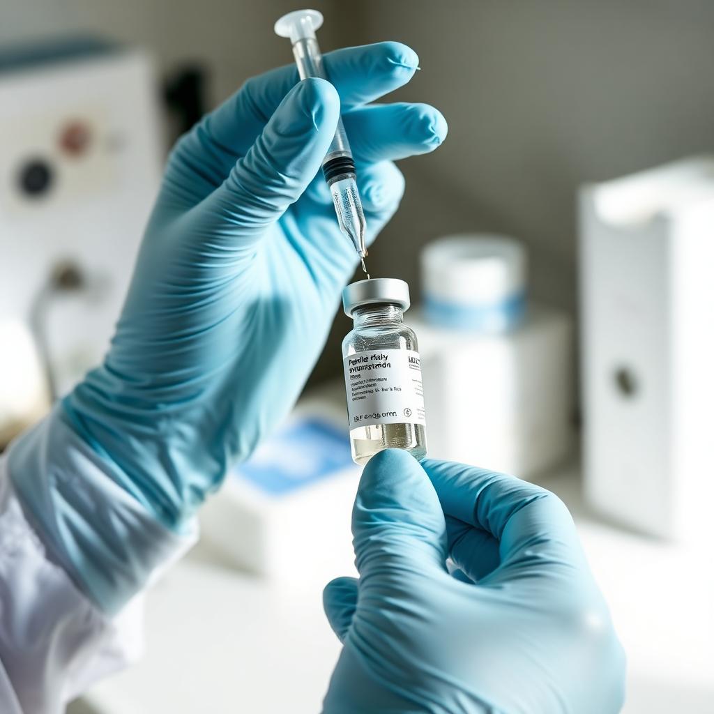 Hands-on peptide reconstitution station